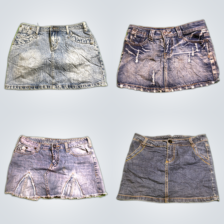 Denim Mini Skirt Bundle
