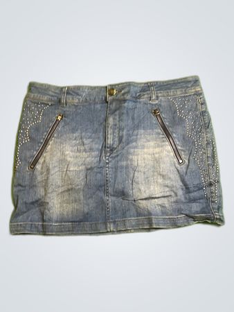 Emmyci Denim Mini Skirt