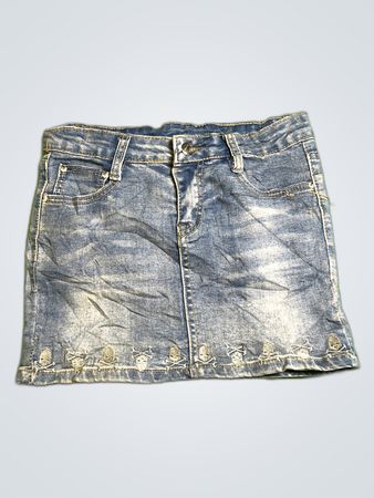 Unbranded Denim Mini Skirt