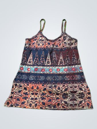 Printed Spaghetti Strap Camisole Top