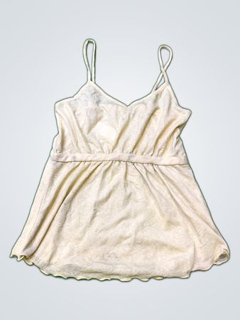 Unbranded Cream Basic Cami Top