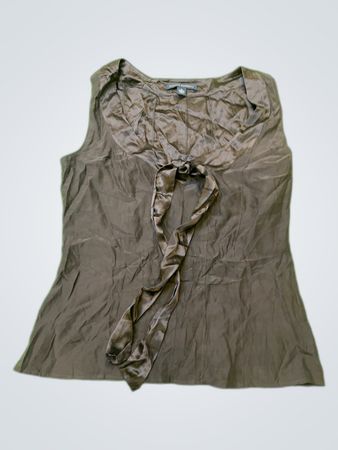 Banana Republic Sleeveless Satin Blouse