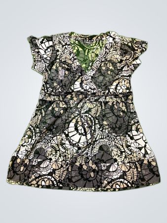 Mexx Printed Sheer Blouse