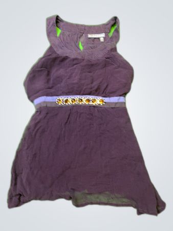 Tristan & Iseut Purple Sleeveless Tank Top