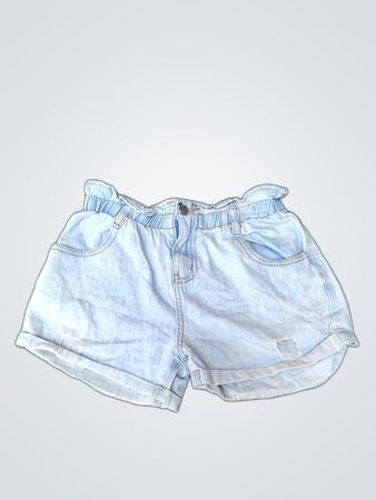 Light Blue Denim Shorts