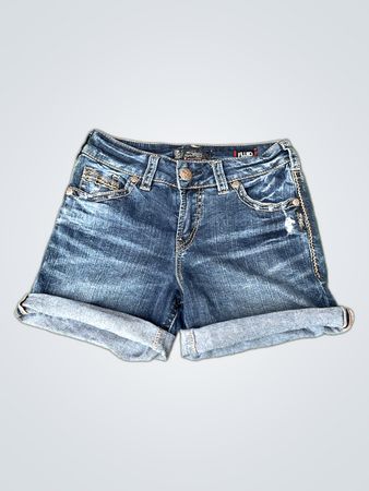 Silver Jeans Suki Denim Shorts