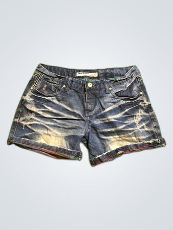 MSMN Distressed Denim Shorts