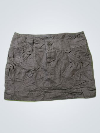 Unbranded Gray Cargo Mini Skirt