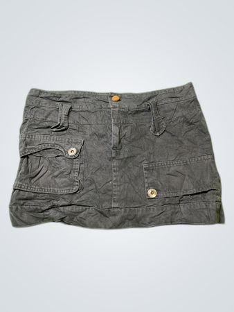 Unbranded Gray Cargo Mini Skirt