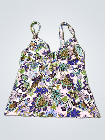 Floral Pattern Tank Top