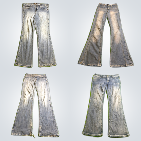 Flared Denim Jeans Bundle