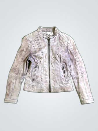 Mini Lu Tan Leather Jacket