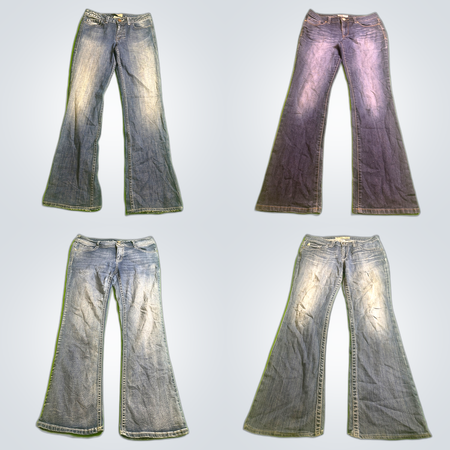 Flared Denim Jeans Bundle
