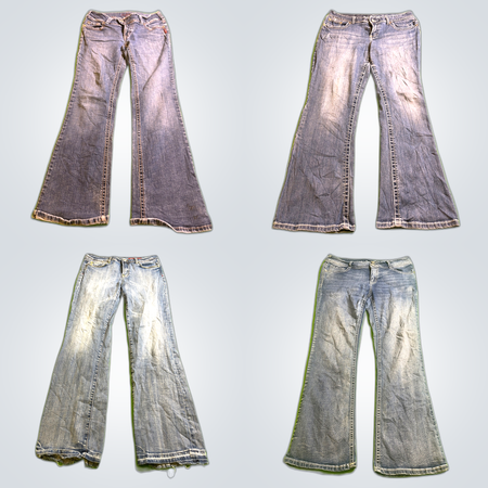 Flared Denim Jeans Bundle