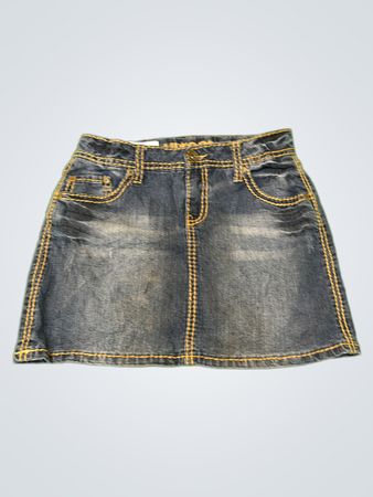Blue Denim Skirt