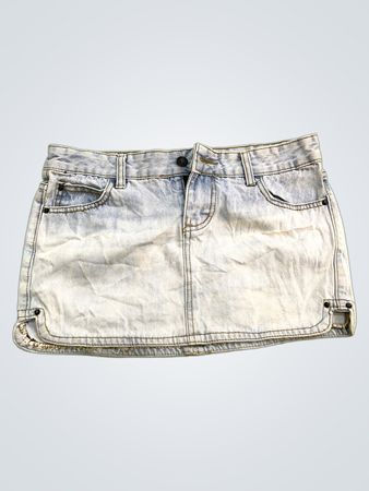 Ku De Li Denim Mini Skirt