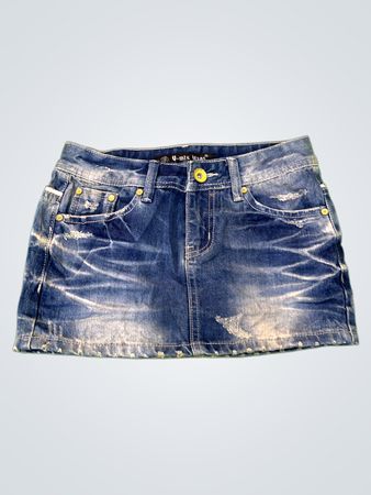 V-mtx Jeans Denim Skirt