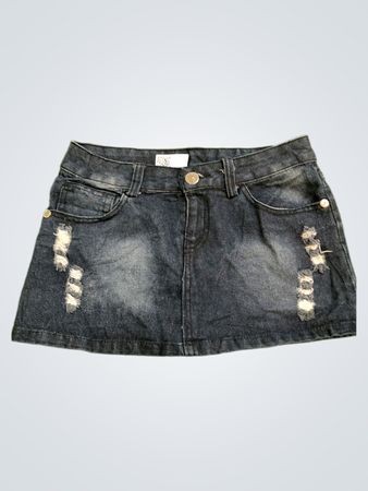 Denim Mini Skirt