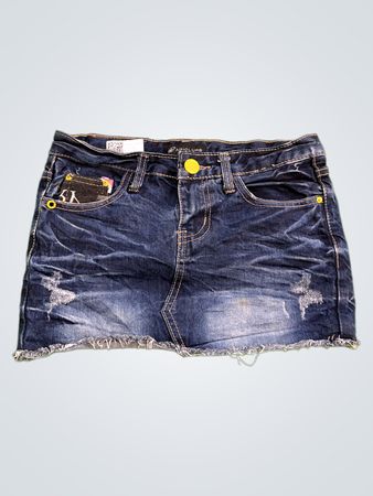 AGICLURE Denim Skirt