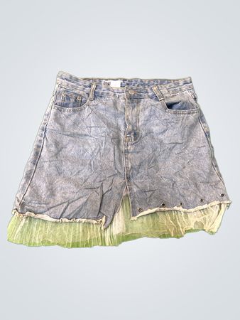 Hua Xian Zi Denim Skirt