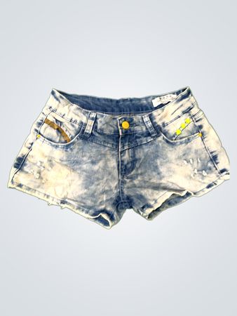 W.B.N.S Distressed Denim Shorts