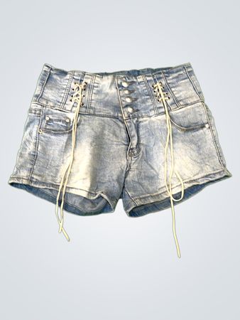 Light Blue Denim Shorts