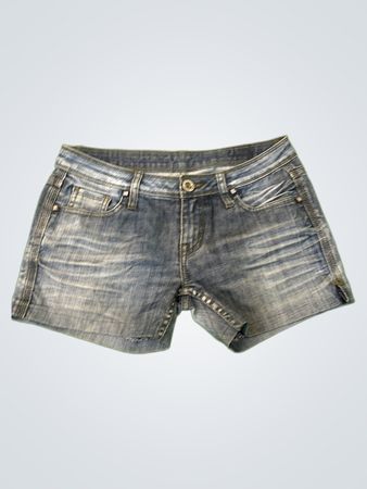 Miss Pink Denim Shorts