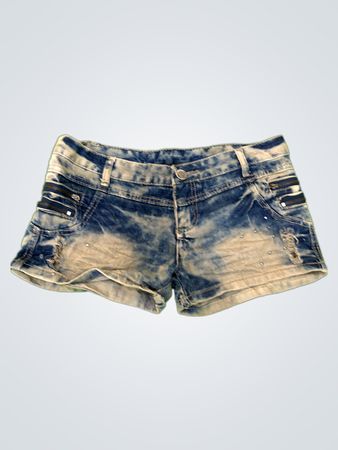 YSHL Distressed Denim Shorts