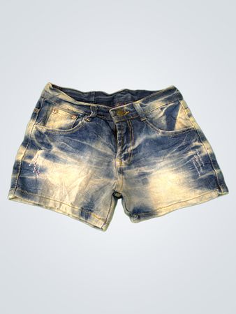 Girl's Distressed Denim Shorts
