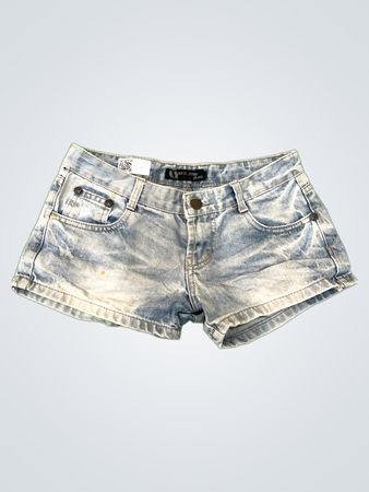 Light Blue Denim Shorts