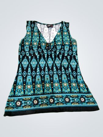 Digital Clothing Sleeveless Top