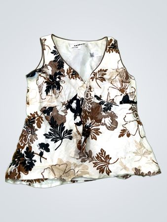 Cassani Floral Sleeveless Top