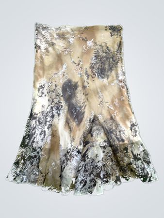 Floral Pattern Skirt