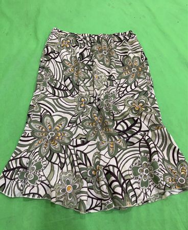 Floral Pattern Skirt
