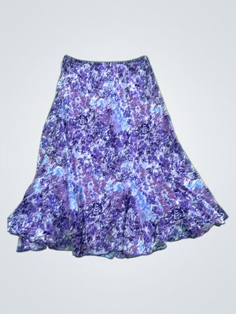 Connected Apparel Floral Skirt