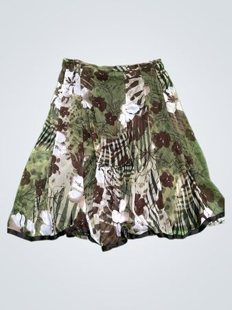 Floral Pattern Skirt
