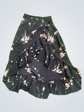 Floral Ruffle Skirt
