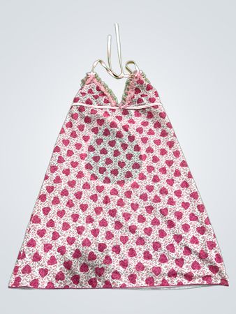 Pink Heart Pattern Dress