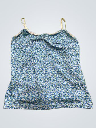Blue Floral Camisole