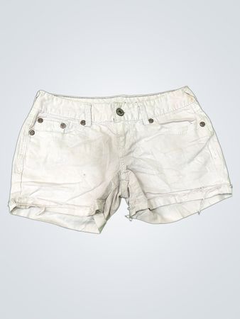 Maurices White Denim Shorts