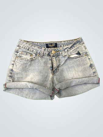 Light Blue Denim Shorts