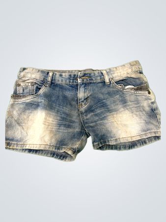 Blue Denim Shorts