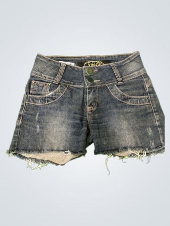 Vincini Deluxe Low-Rise Denim Shorts