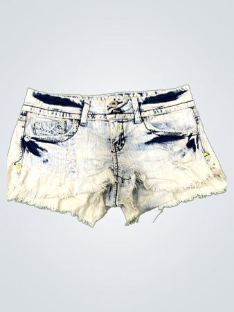 Hydraulic Denim Shorts