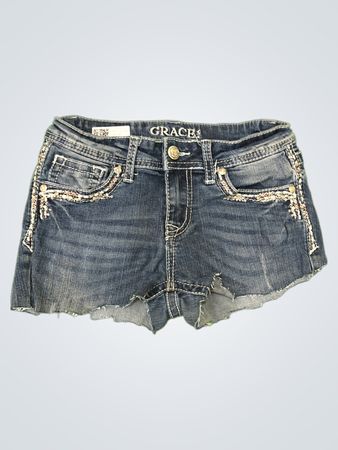 Grace in LA Denim Shorts