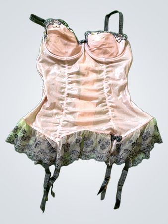 Pink Lace Corset