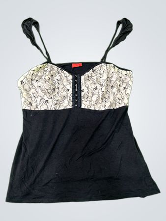 Triumph Black and White Camisole