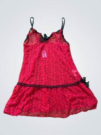 Red Lace Camisole
