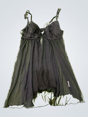 Black Sheer Nightgown