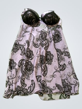 Apt. 9 Intimates Purple Lace Dress